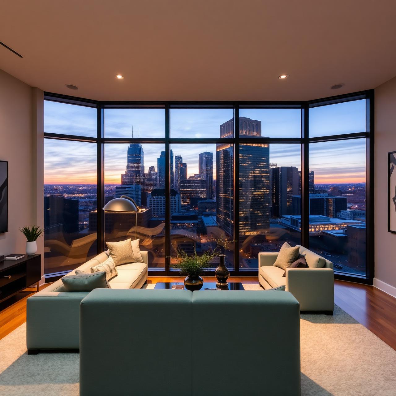 Interior of a professionally managed Atlanta Stays property